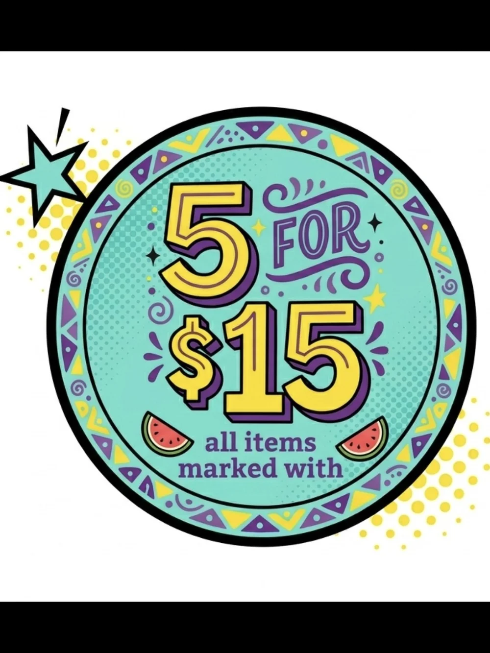 🍉 3/$10 Or  5/$15 Sale